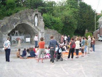 Grotte bénie d'Honnecourt